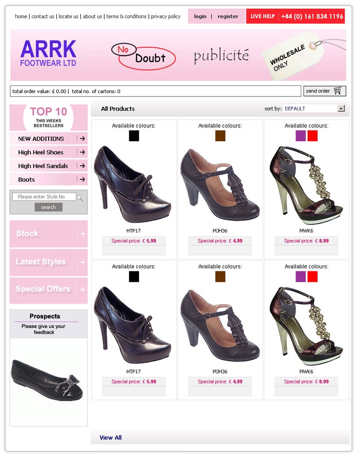 ArrkFootWear - online shop